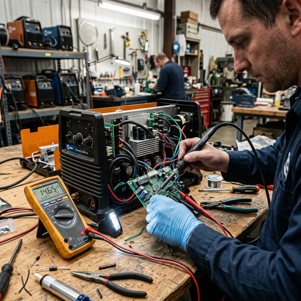 Serwis i naprawa spawarek, kompresorów i elektronarzędzi